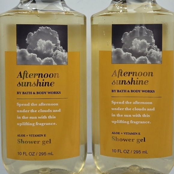 Bath & Body Works Afternoon Sunshine Shower gel 2 pack bundle - Picture 2 of 4